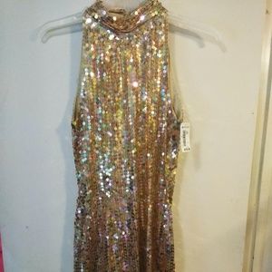 NiteLine by Della Roufogali Sequin Cocktail Dress